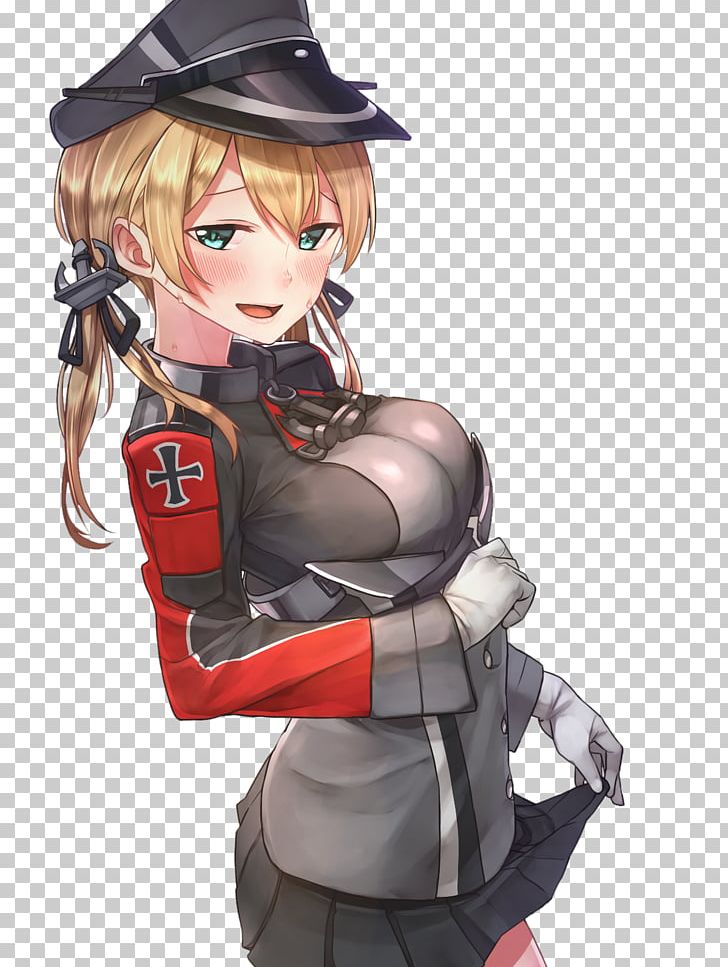 Kantai Collection German Cruiser Prinz Eugen Anime Heavy Cruiser PNG, Clipart, Action Figure, Anime, Brown Hair, Cartoon, Cruiser Free PNG Download