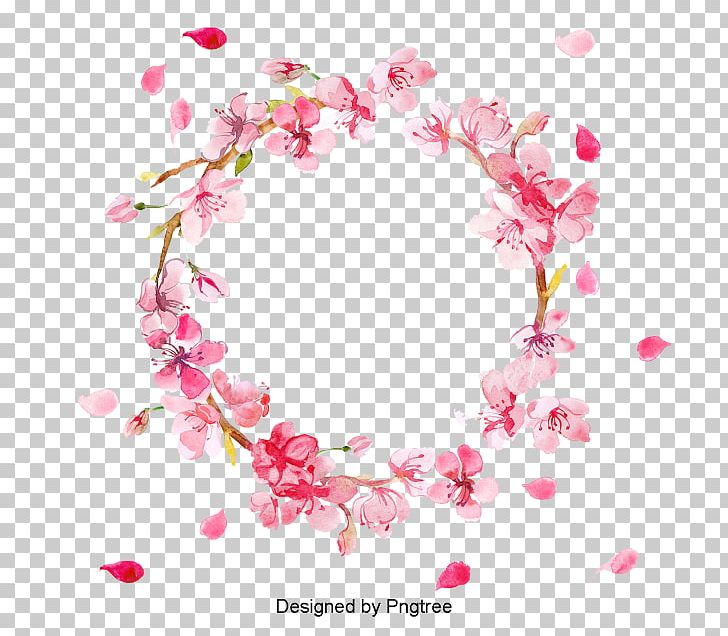 Portable Network Graphics Flower Wreath PNG, Clipart, Blossom, Branch, Desktop Wallpaper, Floral Design, Flower Free PNG Download