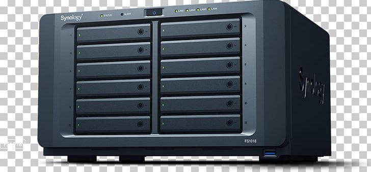 NAS Server Casing Synology FlashStation FS1018 12 Network Storage Systems Synology Inc. Hard Drives Flash Memory PNG, Clipart, Computer Case, Computer Component, Data Storage Device, Disk Array, Diskless Node Free PNG Download