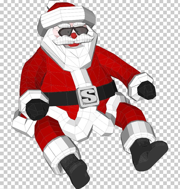 Santa Claus NORAD Tracks Santa Polygon Christmas PNG, Clipart, Christmas, Fictional Character, Gift, Google Santa Tracker, Norad Tracks Santa Free PNG Download