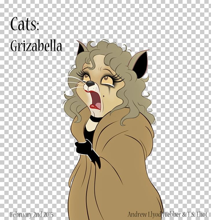 Cats Grizabella Whiskers Fan Art PNG, Clipart, Art, Artist, Big Cats, Carnivoran, Cartoon Free PNG Download
