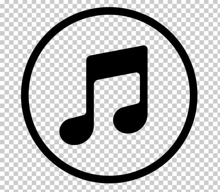 ITunes Computer Icons Logo PNG, Clipart, Apple, Area, Black And White, Brand, Circle Free PNG Download