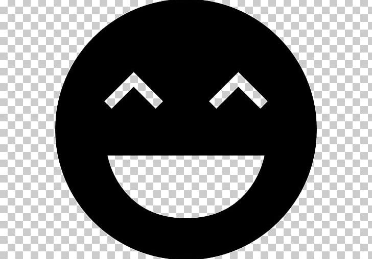 Computer Icons Emoticon Laughter Smiley PNG, Clipart, Area, Black And White, Circle, Computer Icons, Download Free PNG Download