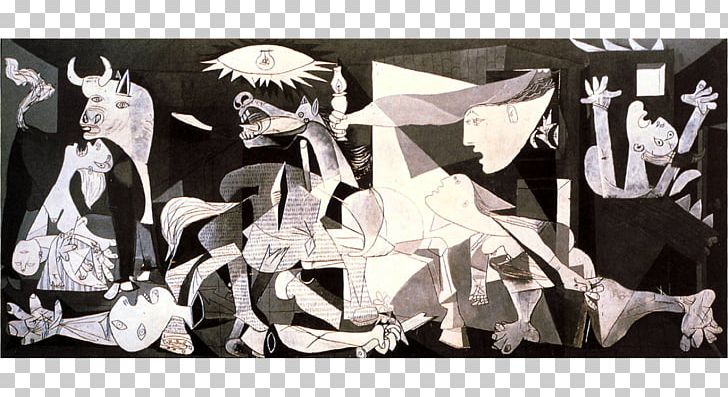 Guernica Museo Nacional Centro De Arte Reina Sofía Painting Artist PNG, Clipart, Anime, Art, Artist, Artwork, Black And White Free PNG Download