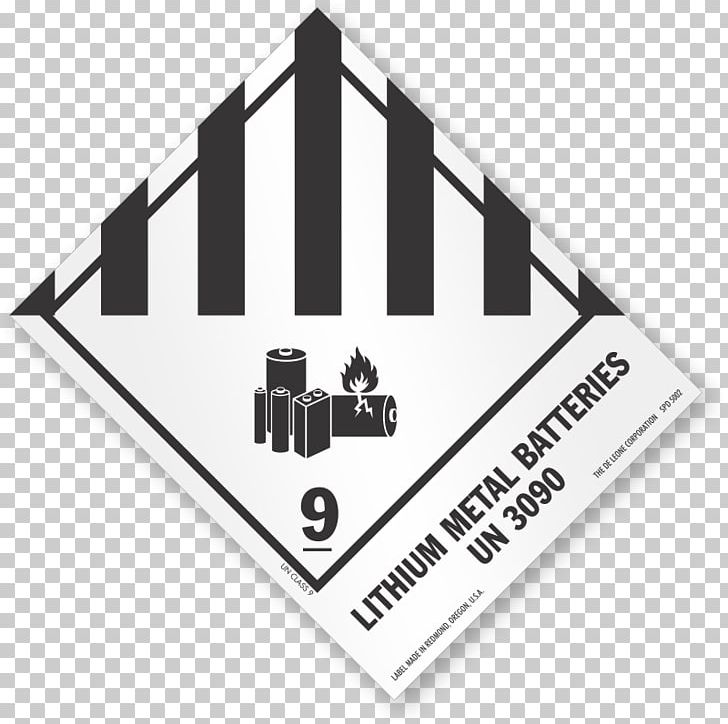 HAZMAT Class 9 Miscellaneous Dangerous Goods Label Paper UN Number PNG, Clipart, Box, Brand, Cargo, Dangerous Goods, Dangerous Goods Regulations Free PNG Download