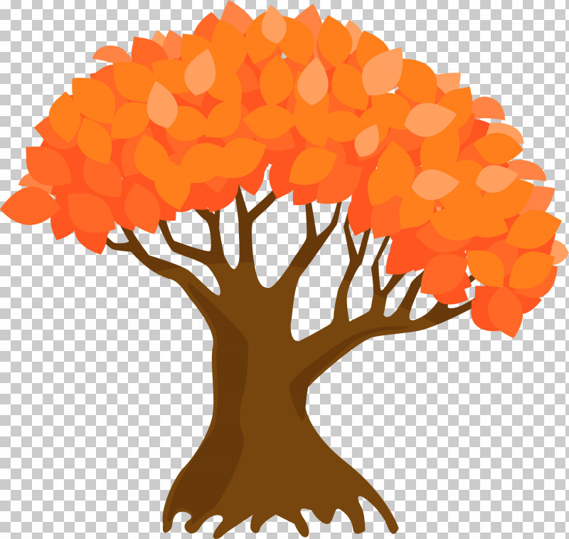 Abstract Tree PNG, Clipart, Abstract Tree, Orange, Plant, Tree Free PNG Download