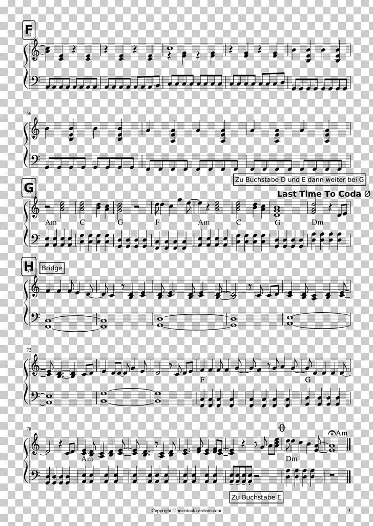 Sheet Music Piano Musical Note Song PNG, Clipart, Alan Walker, Angle, Area, Black And White, Christina Perri Free PNG Download