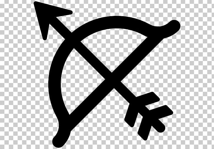 Bow And Arrow Computer Icons Archery Bowhunting PNG, Clipart, Angle, Archery, Arrow, Black And White, Bow Free PNG Download