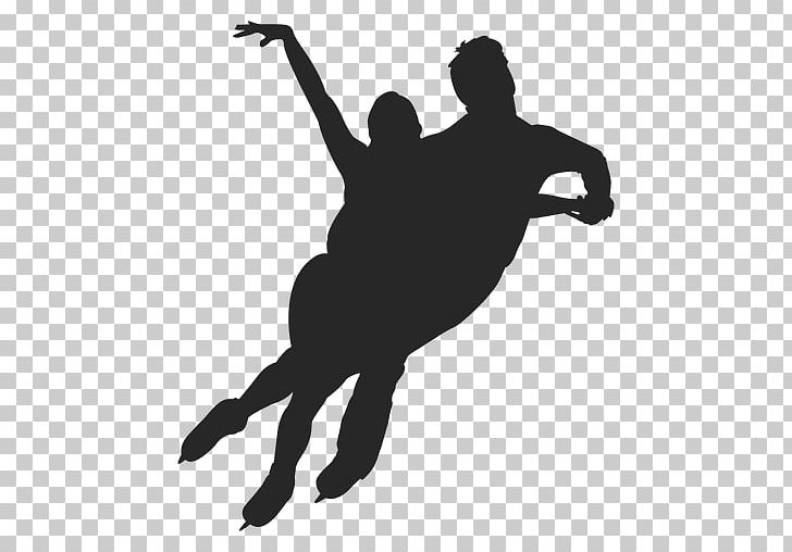Figure Skating Ice Skating Sport Roller Skating Sticker PNG, Clipart, Arm, Black, Black And White, Fictional Character, Figure Skating Free PNG Download