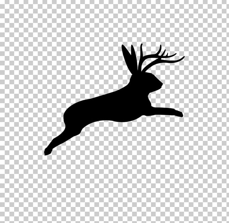 Hare Jackalope Antler Antelope PNG, Clipart, Antelope, Antler, Bigfoot, Black And White, Clip Art Free PNG Download