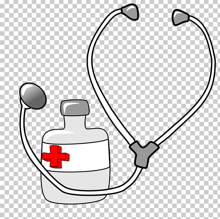 Stethoscope Medicine Free Content PNG, Clipart, Angle, Area, Black And White, Cardiology, Communication Free PNG Download