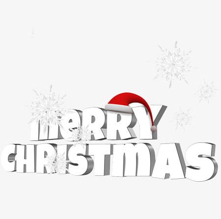 Merry Christmas Text PNG, Clipart, Christmas, Christmas Clipart, Christmas Clipart, Hat, Merry Free PNG Download