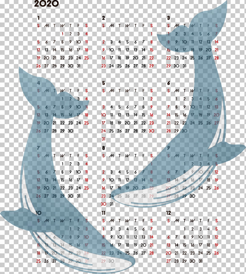 Animal Figure Fish Pattern PNG, Clipart, 2020 Calendar, 2020 Yearly Calendar, Animal Figure, Fish, Paint Free PNG Download