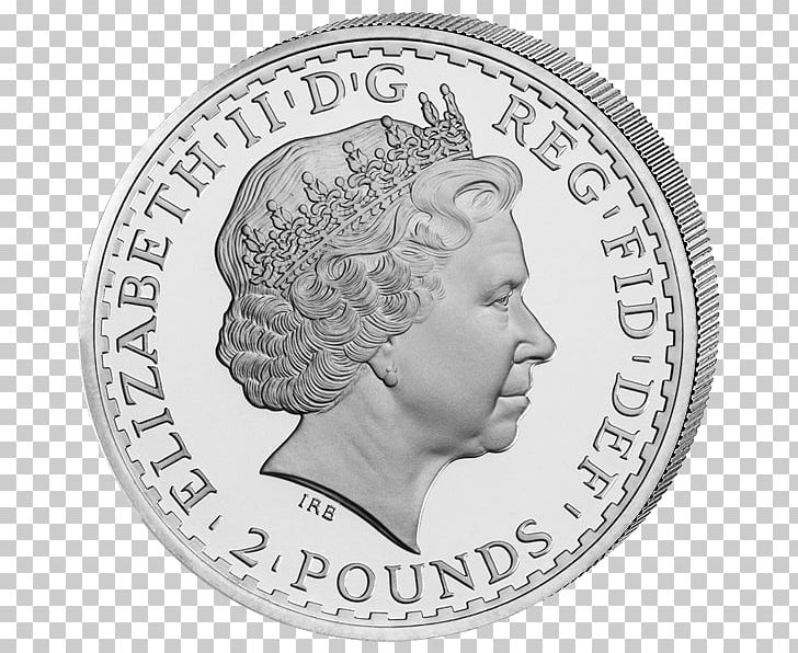 Bullion Coin United Kingdom Silver Britannia PNG, Clipart, Black And White, Britannia, Britannia Silver, Bullion, Bullion Coin Free PNG Download