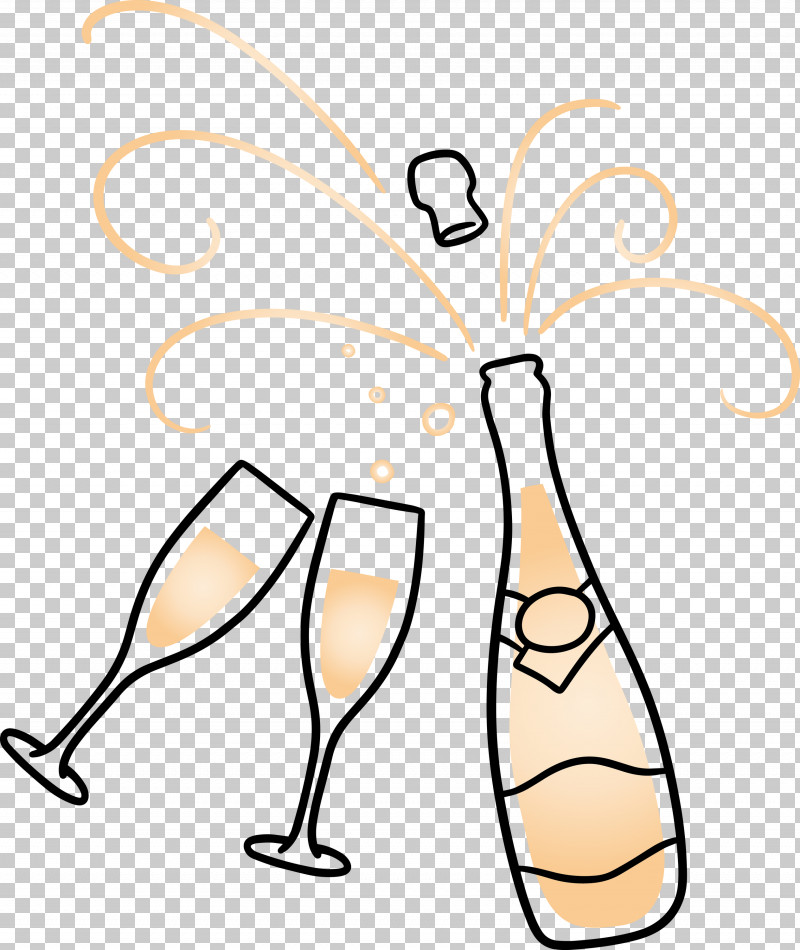 Champagne Party PNG, Clipart, Champagne, Champagne Glass, Geometry, Line, Line Art Free PNG Download