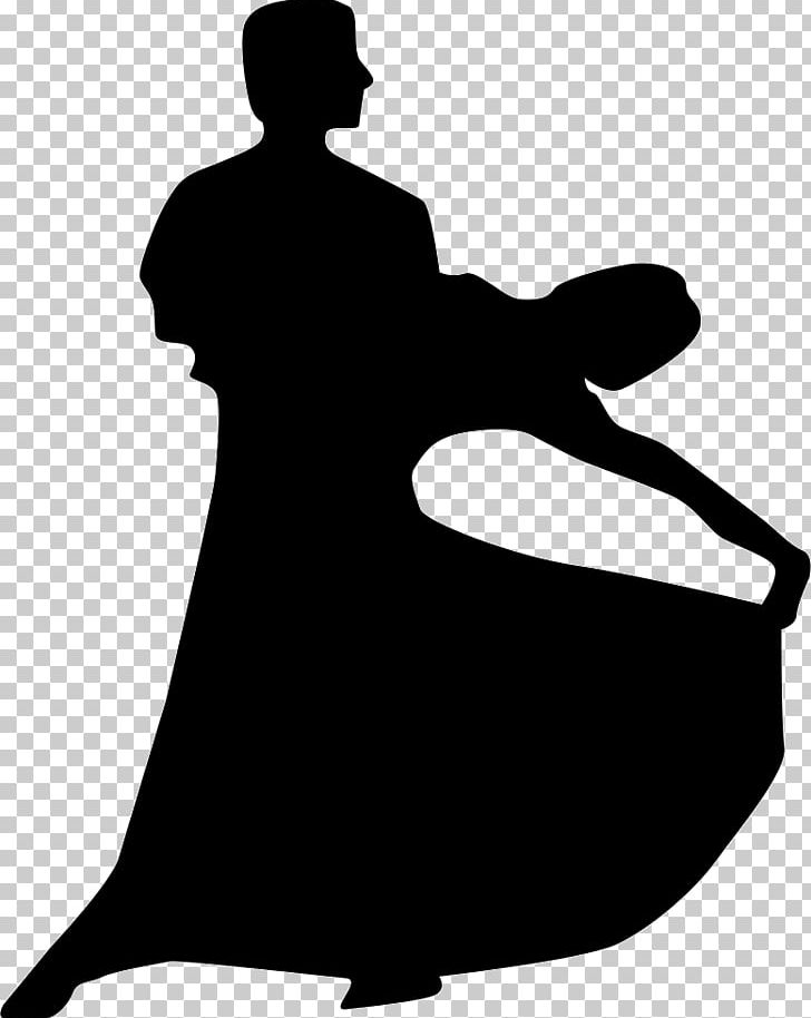Ballroom Dance Silhouette Woman PNG, Clipart, Animals, Arm, Ballroom Dance, Black, Black And White Free PNG Download