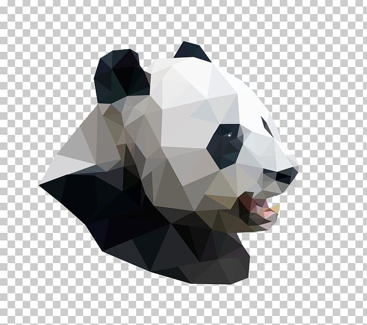 Giant Panda Polygon Geometry PNG, Clipart, Animal, Animals, Art, Baby Panda, Cartoon Free PNG Download