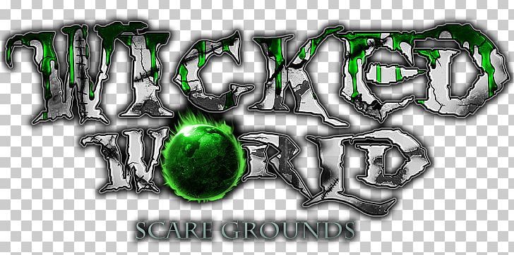 Wicked World Scaregrounds Whitaker Bank Ballpark Haunted House Logo Haunted Attraction PNG, Clipart, Brand, Dangerous, Haunted, Haunted Attraction, Haunted House Free PNG Download