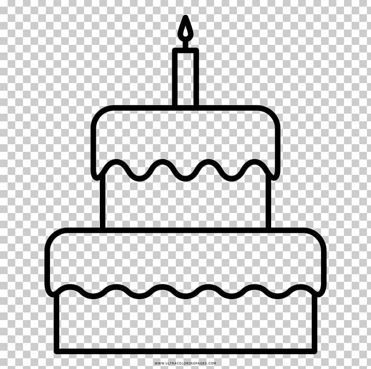 Birthday Cake Torte Drawing PNG, Clipart, Birthday, Birthday Cake, Black, Black And White, Bolinho Free PNG Download