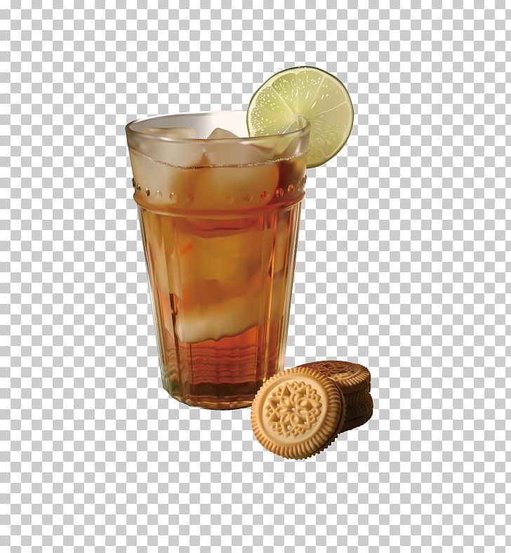 Iced Tea Lemon Euclidean PNG, Clipart, Adobe Illustrator, Biscuit, Black Tea, Cocktail, Cocktail Garnish Free PNG Download