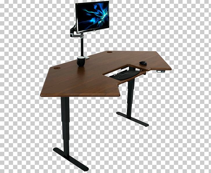 Standing Desk Treadmill Desk Sit-stand Desk PNG, Clipart, Angle, Computer, Computer Desk, Computer Monitor Accessory, Cubicle Free PNG Download
