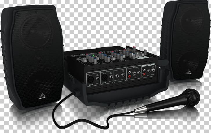 Microphone BEHRINGER Europort PPA2000BT Public Address Systems PNG, Clipart, Amplifier, Audio, Audio Equipment, Audio Mixers, Audio Receiver Free PNG Download