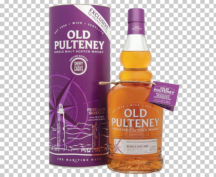 Old Pulteney Distillery Pentland Skerries Single Malt Whisky Scotch Whisky Whiskey PNG, Clipart, Alcohol By Volume, Alcoholic Beverage, Alcoholic Drink, Brennerei, Dessert Wine Free PNG Download