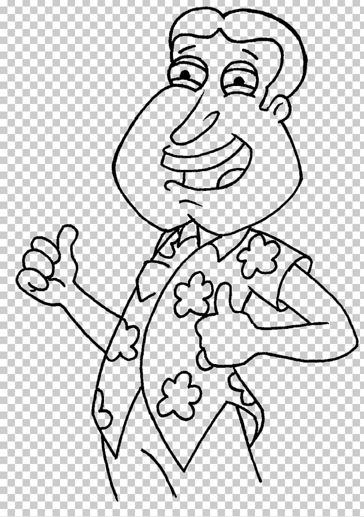 Family Guy Video Game! Glenn Quagmire Stewie Griffin Peter Griffin Herbert PNG, Clipart, Angle, Area, Arm, Art, Black And White Free PNG Download