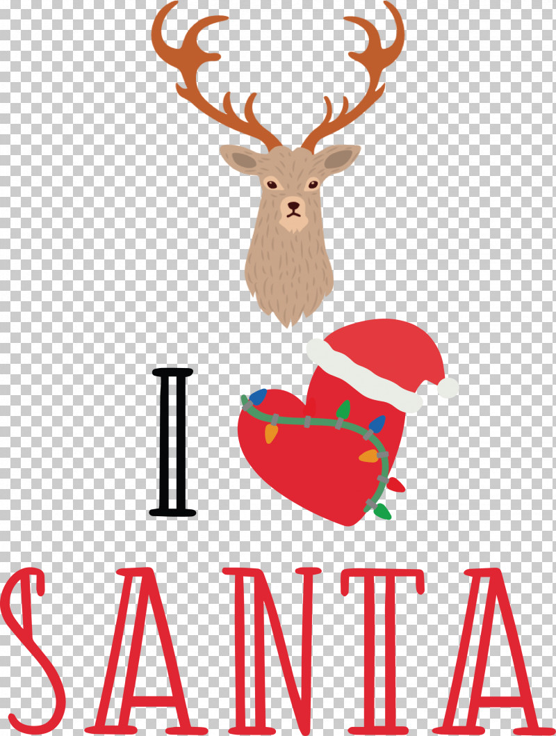 I Love Santa Santa Christmas PNG, Clipart, Black, Black Screen Of Death, Christmas, Fine Arts, Highdefinition Video Free PNG Download