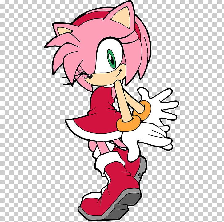 Amy Rose Sonic The Hedgehog Sonic CD Sonic Chaos Knuckles The Echidna PNG, Clipart, Area, Art, Artwork, Coloring Book, Cream The Rabbit Free PNG Download