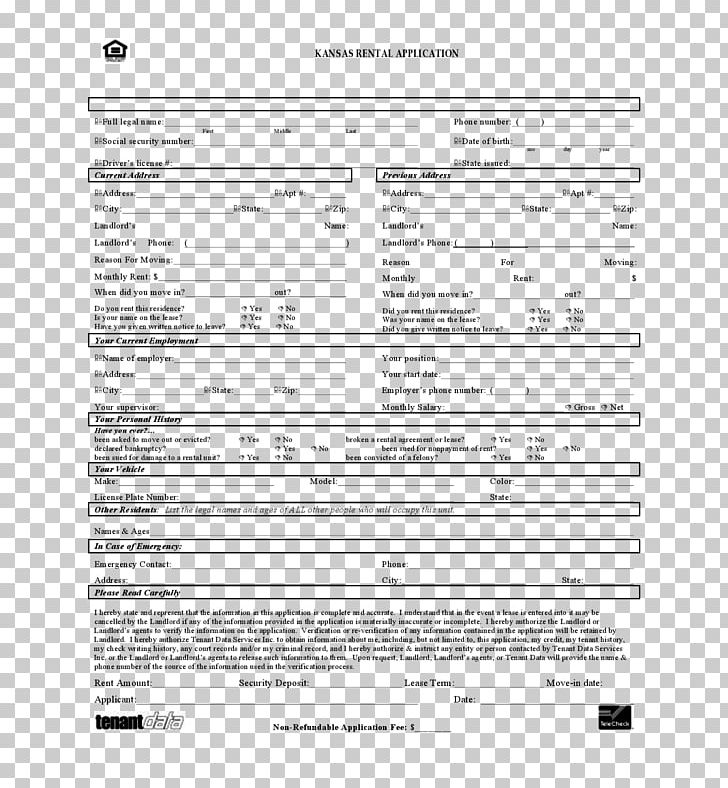 Rental Agreement Lease Contract Renting House PNG, Clipart, Application For Employment, Area, Black And White, Contract, Diagram Free PNG Download