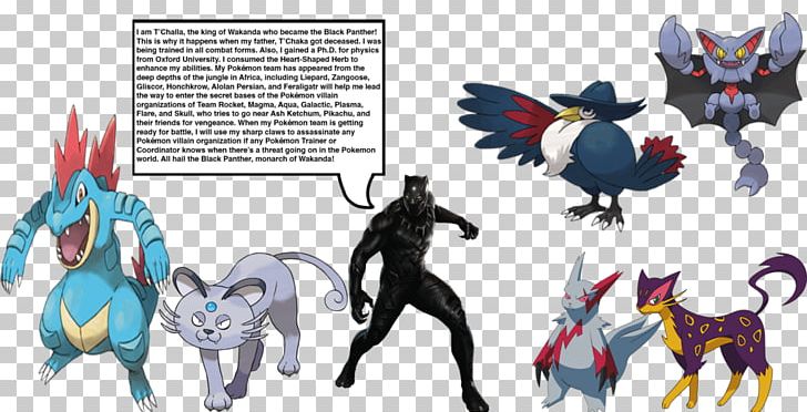 Black Panther Honchkrow Pokémon Horse Persian PNG, Clipart, Anime, Art, Blackpanter, Black Panther, Cartoon Free PNG Download
