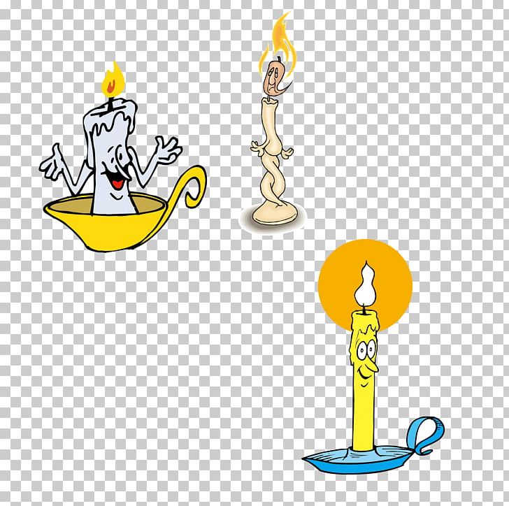 Cartoon Yellow Recreation Illustration PNG, Clipart, Balloon Cartoon, Boy Cartoon, Candle, Candles, Candle Vector Free PNG Download