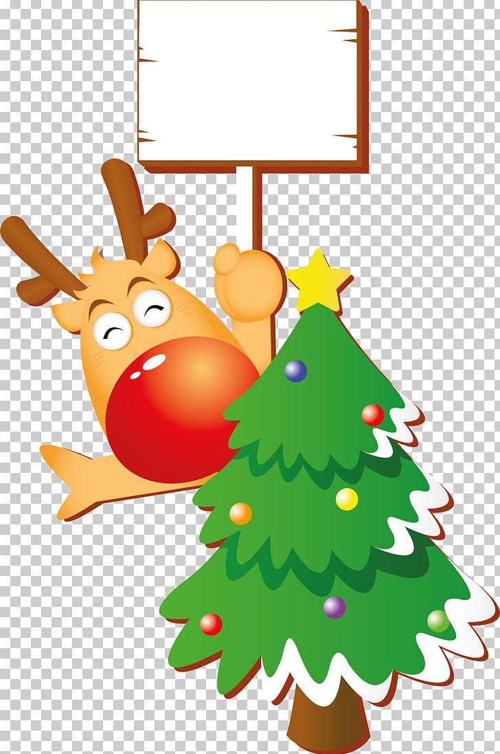 Reindeer Christmas Santa Claus PNG, Clipart, Cartoon, Christmas, Christmas Decoration, Christmas Ornament, Christmas Tree Free PNG Download