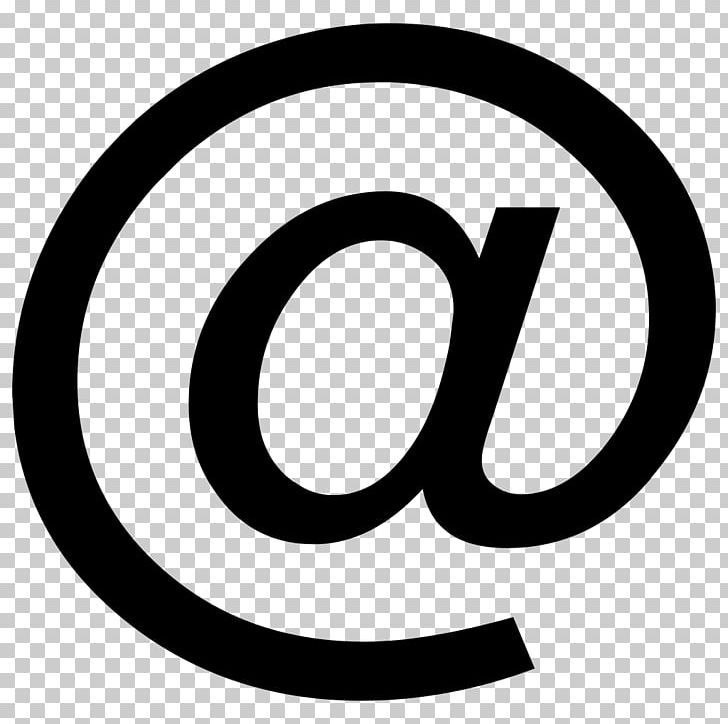 At Sign Registered Trademark Symbol Computer Icons PNG, Clipart, Ampersand, Area, Arrow, At Sign, Black And White Free PNG Download