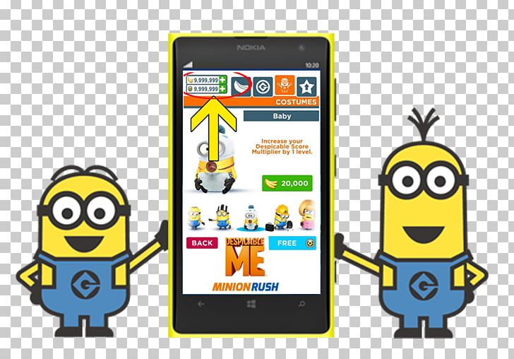 Despicable Me: Minion Rush Minions Paradise Bob The Minion PNG, Clipart, Area, Bob The Minion, Brand, Cellular Network, Despicable Me Free PNG Download