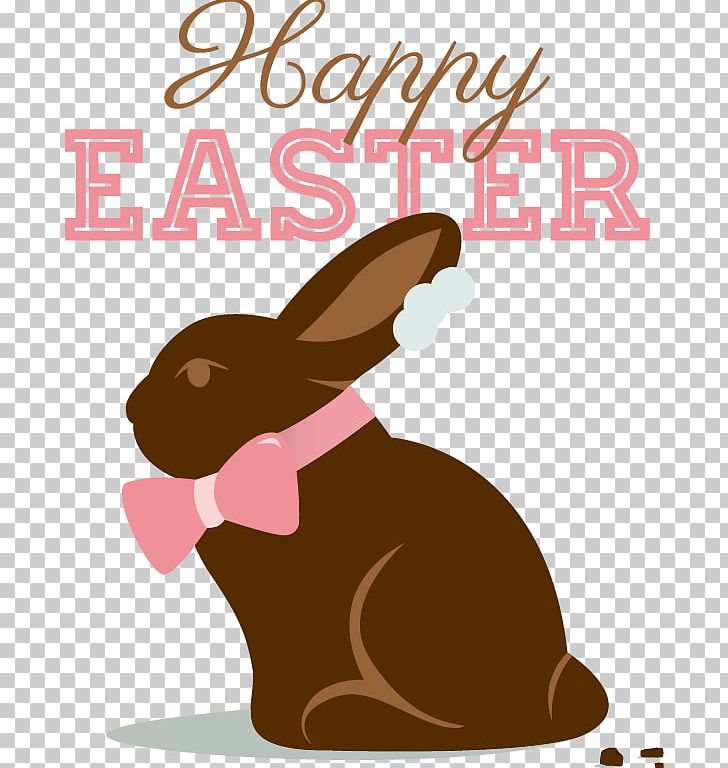 Easter Bunny Chocolate Bunny Easter Egg PNG, Clipart, Bow, Chocolate, Color, Creative, Dog Like Mammal Free PNG Download