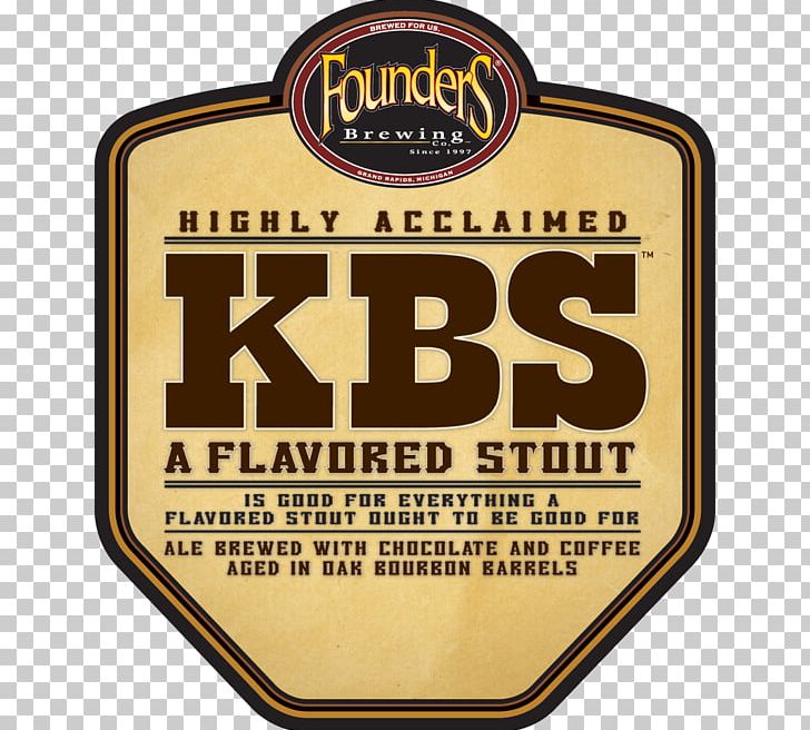 Founders Brewing Company Founder's KBS Beer Russian Imperial Stout PNG, Clipart,  Free PNG Download