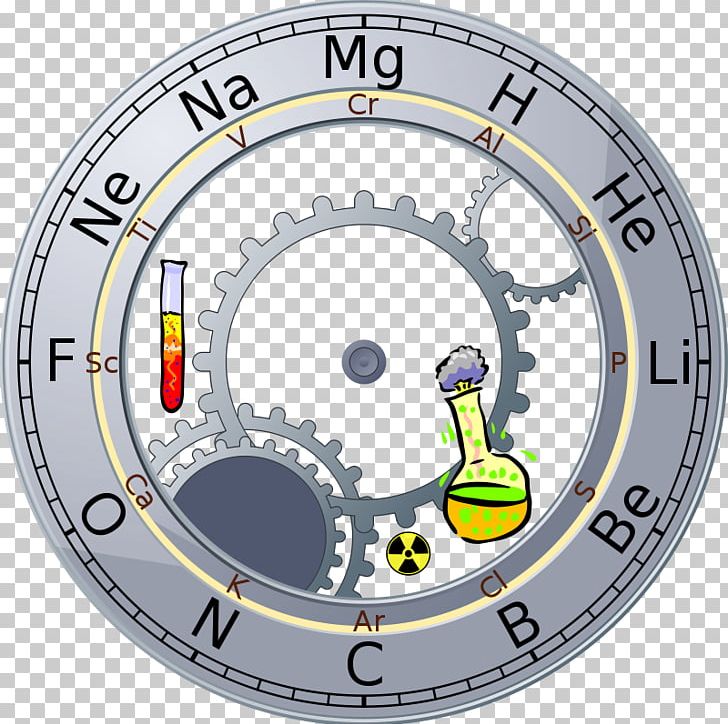 Periodic Table Chemical Element Chemistry PNG, Clipart, Area, Chemical Element, Chemistry, Circle, Clock Free PNG Download