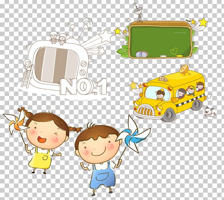 Student Child Cartoon PNG, Clipart, Attend, Attend Classclass Begins, Back To School, Begins, Blackboard Free PNG Download