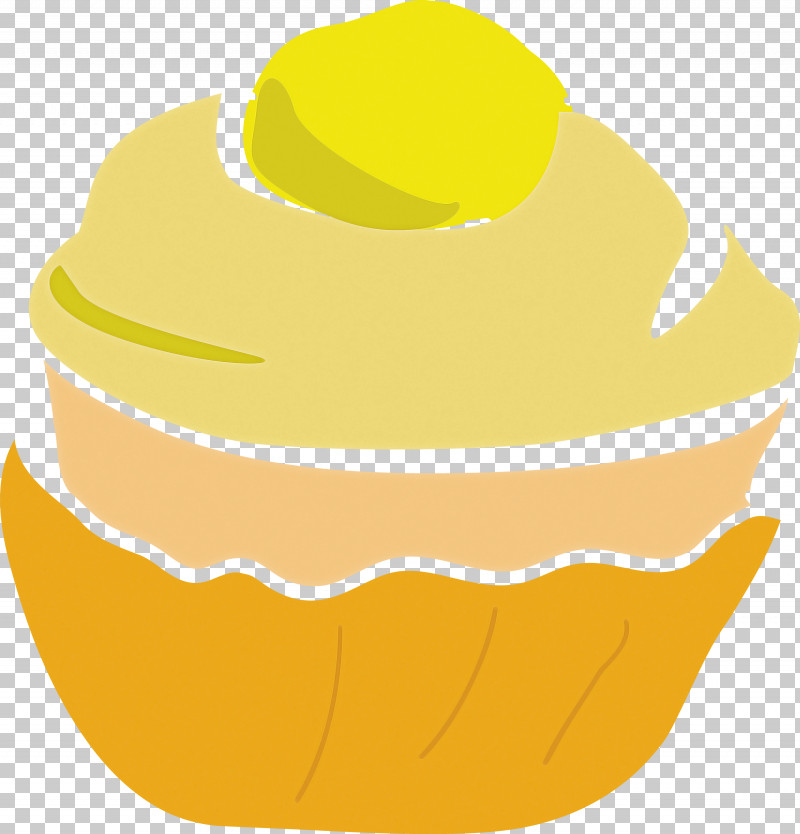 Yellow Baking Cup Food Mixing Bowl Tableware PNG, Clipart, Baking Cup, Cake, Cartoon Cake, Cuisine, Cupcake Free PNG Download