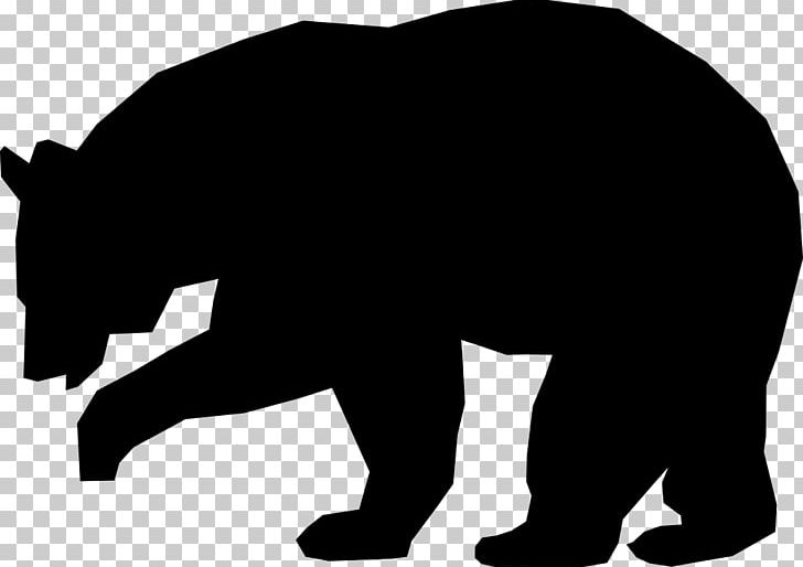 American Black Bear Silhouette PNG, Clipart, American Black Bear, Animals, Bear, Bear Hunting, Black Free PNG Download