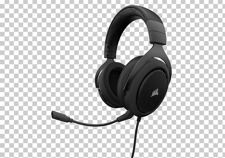 CORSAIR HS60 SURROUND Gaming Headset Microphone Headphones PNG, Clipart, 71 Surround Sound, Audio, Audio Equipment, Corsair Components, Corsair Hs50 Free PNG Download