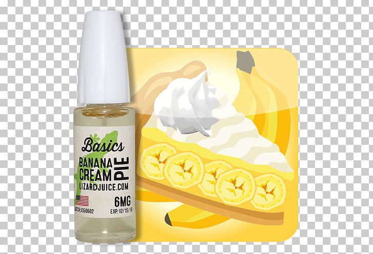 Juice Flavor Cream Pie Electronic Cigarette Aerosol And Liquid Custard PNG, Clipart, Aerosol, Banana, Banana Custard, Banana Juice, Bottle Free PNG Download