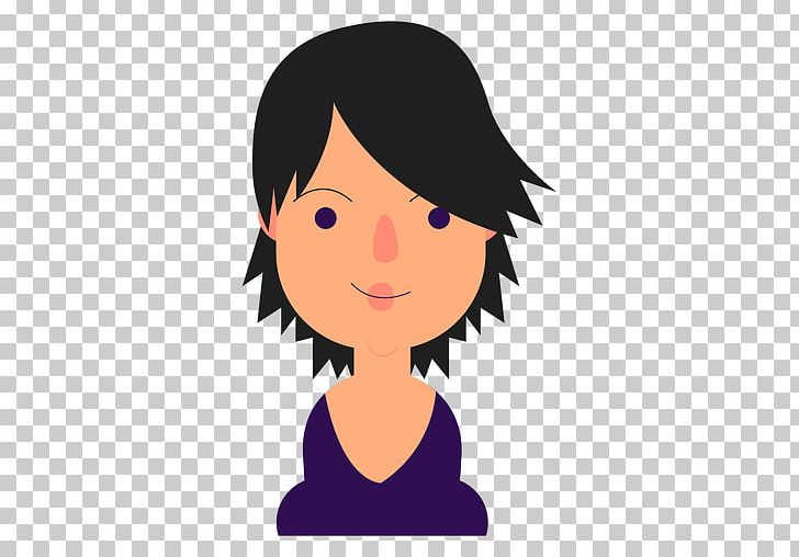 Black Hair PNG, Clipart, Black Hair, Boy, Brown Hair, Cartoon, Cheek Free PNG Download