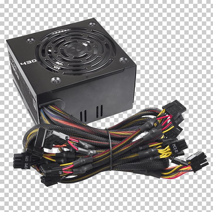 Power Supply Unit 80 Plus EVGA Corporation Power Converters AC Adapter PNG, Clipart, Adapter, Cable, Computer, Electrical Connector, Electronic Device Free PNG Download