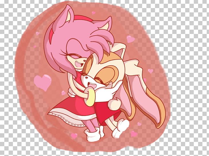 Amy Rose Cream The Rabbit Shadow The Hedgehog Knuckles The Echidna Sonic Rivals 2 PNG, Clipart, Anime, Cartoon, Cream The Rabbit, Deviantart, Drawing Free PNG Download