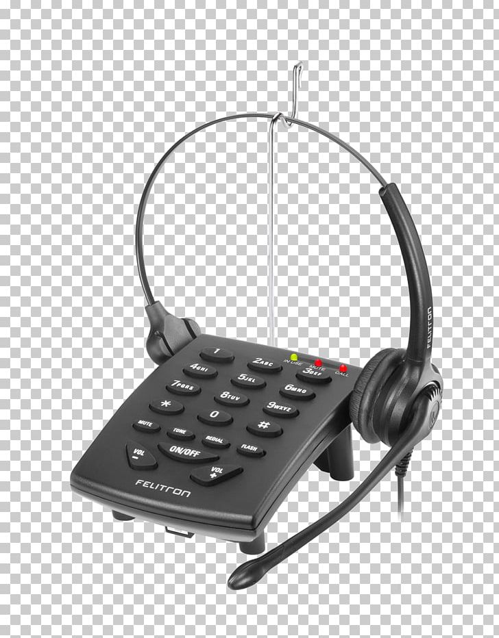 Headset Telephone Felitron Headphones Voice Over IP PNG, Clipart, Audio, Audio Equipment, Black, Communication Device, Cordless Telephone Free PNG Download