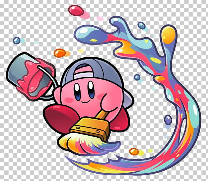 Kirby's Dream Collection Kirby Super Star Wii U PNG, Clipart, Area, Art, Artwork, Cartoon, Decal Free PNG Download