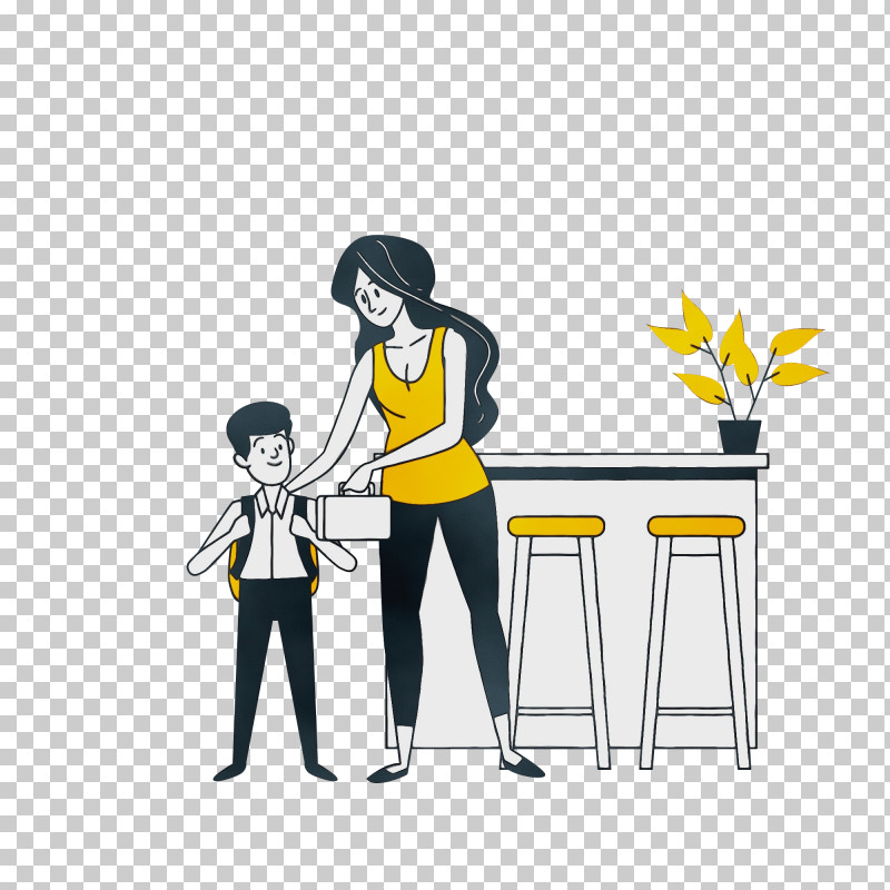 Logo Cartoon Conversation Yellow Text PNG, Clipart, Behavior, Cartoon, Conversation, Line, Logo Free PNG Download